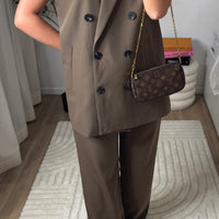 Veste blazer sans manches
