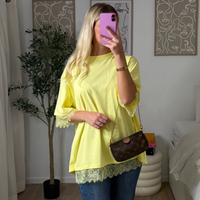 T-shirt dentelle Divine