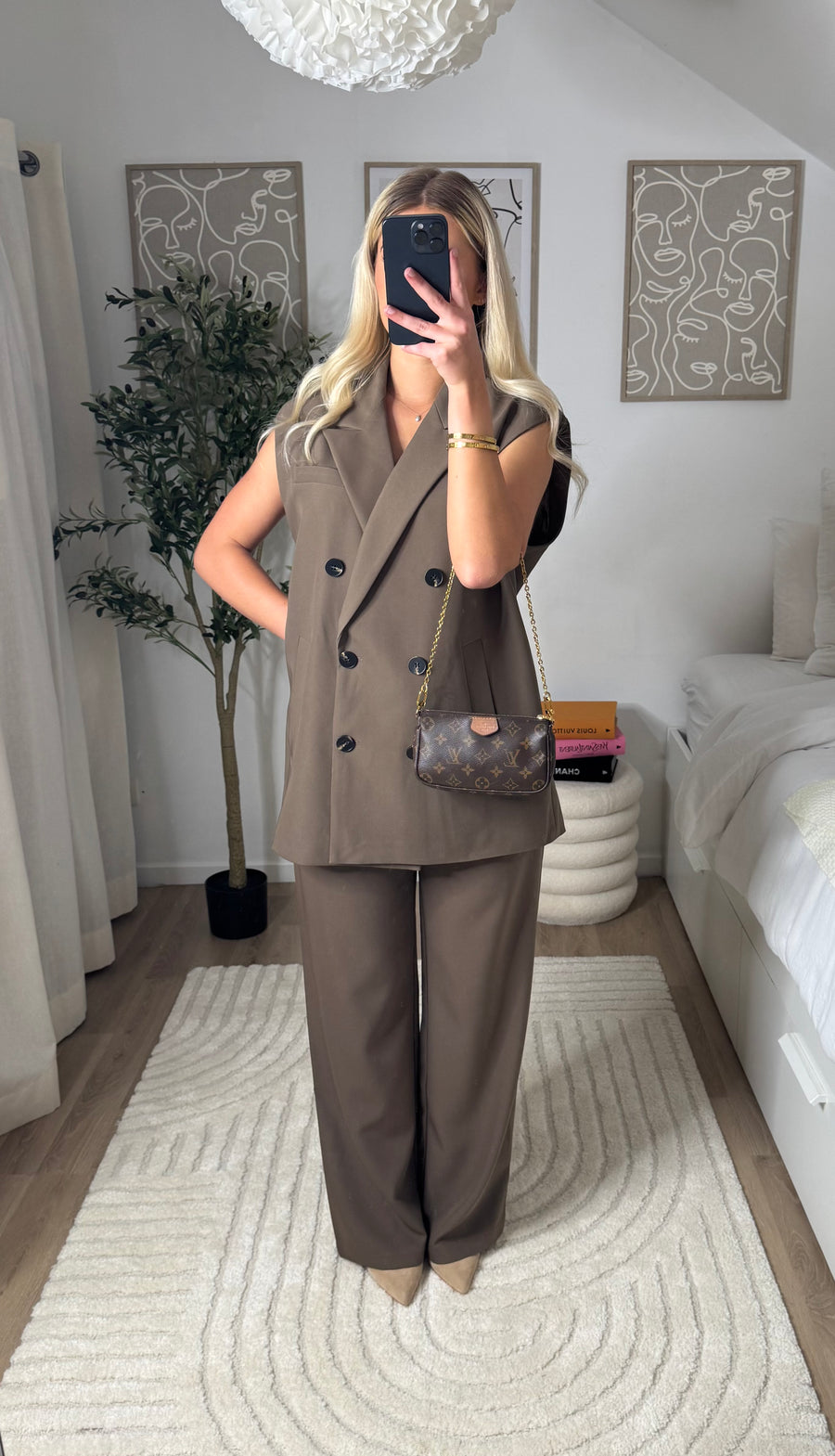 Veste blazer sans manches