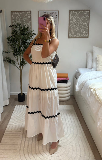 Robe champêtre longue