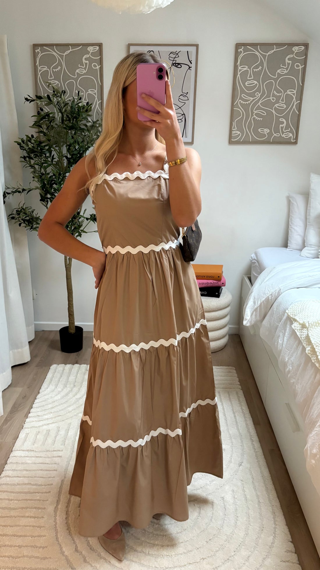 Robe champêtre longue