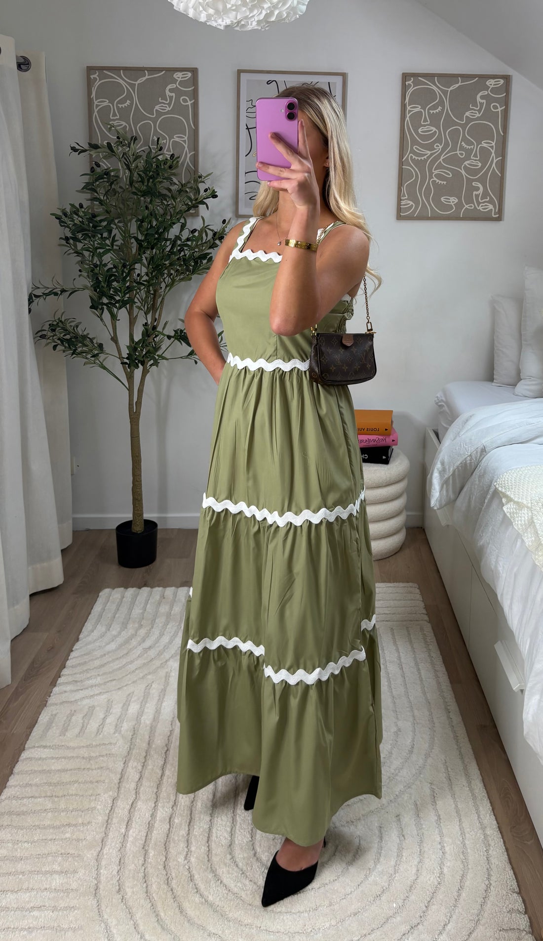 Robe champêtre longue