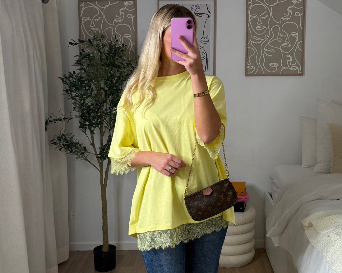 T-shirt dentelle Divine