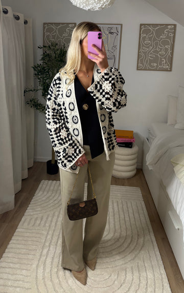 Gilet en crochet Maya