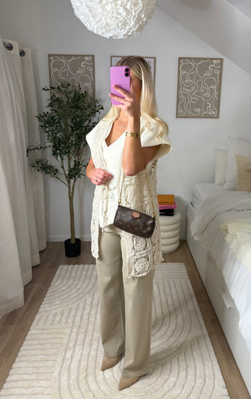 Gilet en crochet Marrakech